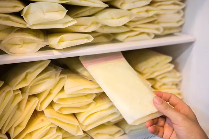 Storing Breast Milk In The Freezer