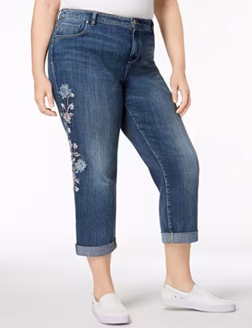 Best Comfortable Jeans For Curvy Women - Boyfriend Jeans For Curvy Women