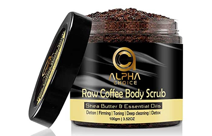 Alpha Choice Raw Coffee Body Scrub