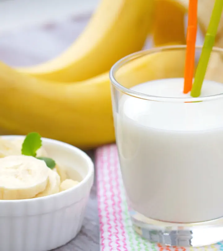 दूध और केला के फायदे – Amazing Benefits of Milk and Banana in Hindi_image