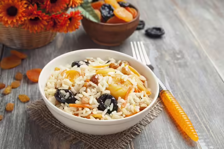 Apricot Chicken Rice