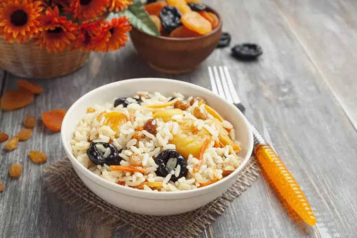 Apricot Chicken Rice