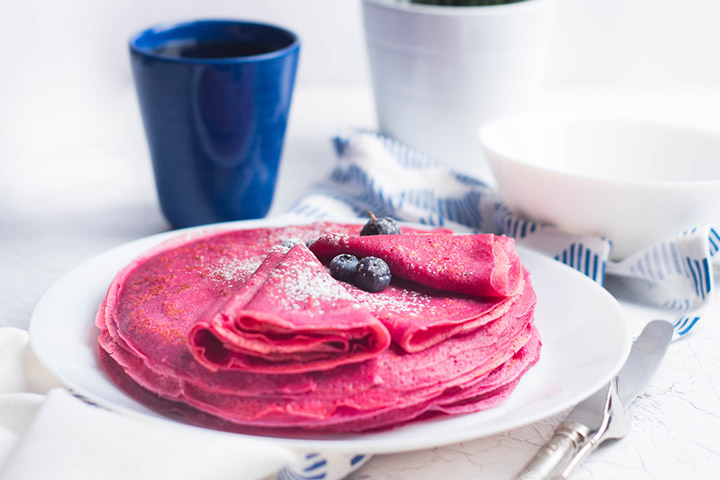 Beet Pan Cake