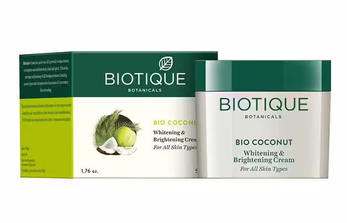Biotic Bio Coconut Whitening and Brightening Cream