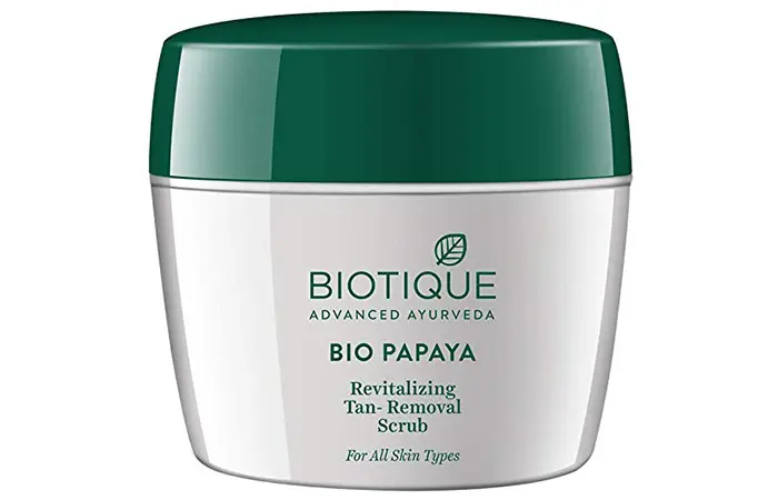 Biotique Bio Papaya Revitalizing Tan-Removal Scrub