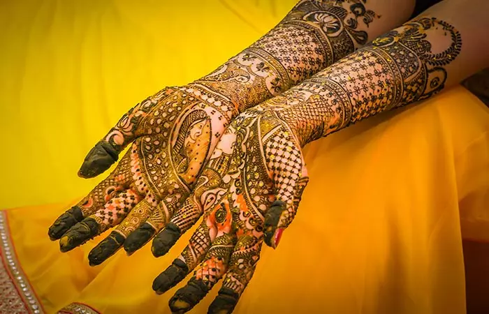 Bridal Mehndi Design in Hindi