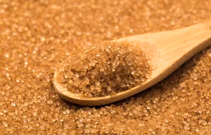 Brown sugar or brown sugar for dead skin