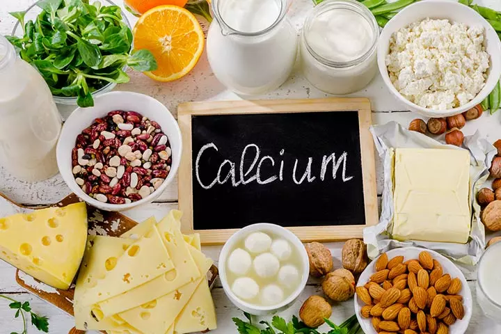 Calcium rich food