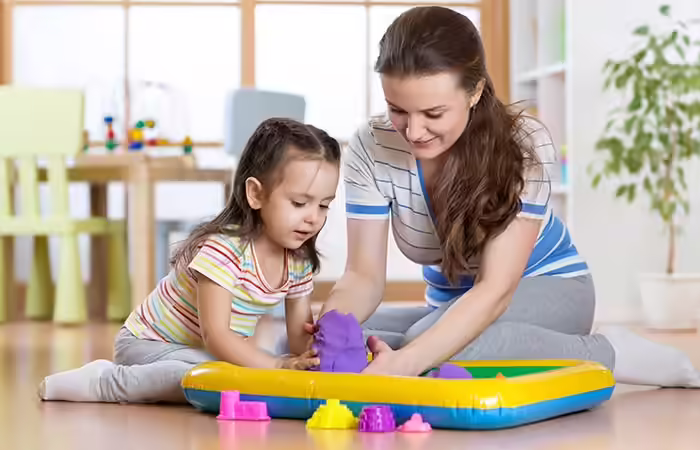 Child care services are one of the jobs dominated by women Child care services are one of the jobs dominated by women