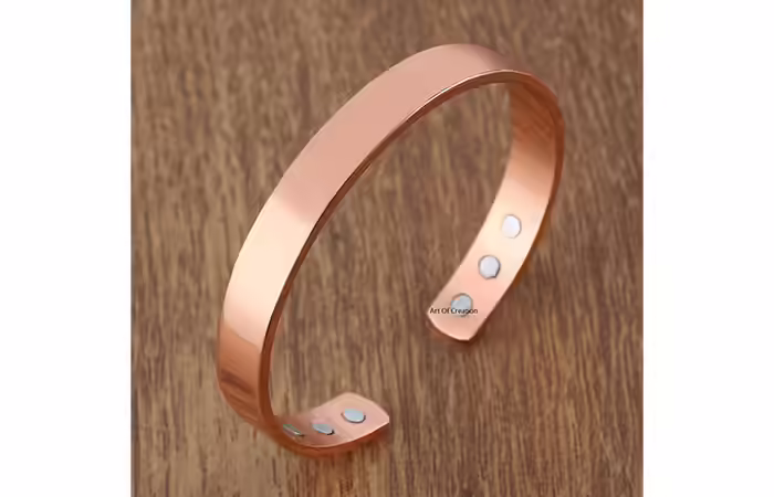 Copper magnetic bracelet