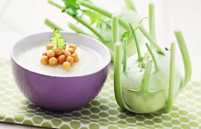 Creamy kohlrabi soup Creamy kohlrabi soup