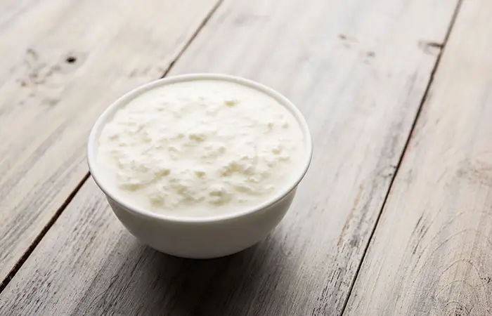 Curd for white spots treatment in hindi