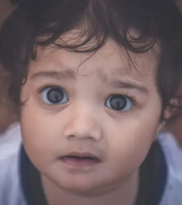 छोटे बच्चों की आंखों के नीचे काले घेरे होने के कारण व हटाने के उपाय | Dark Circles In Babies In Hindi  _image