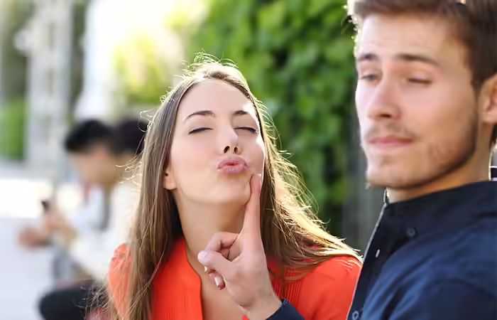 Don’t be sloppy while making out