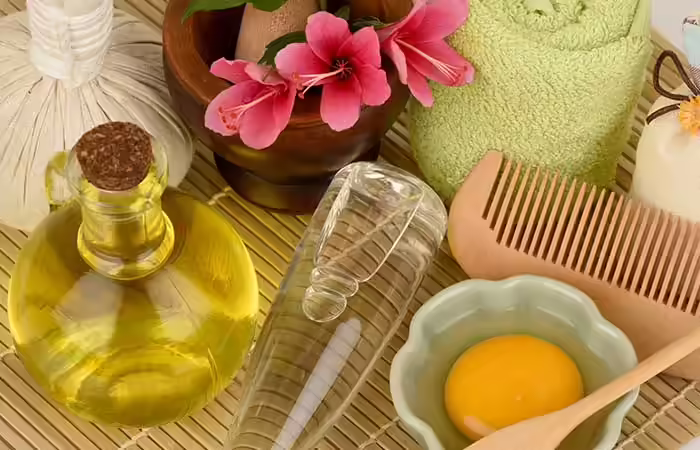 Egg and Olive Oil Hair Mask