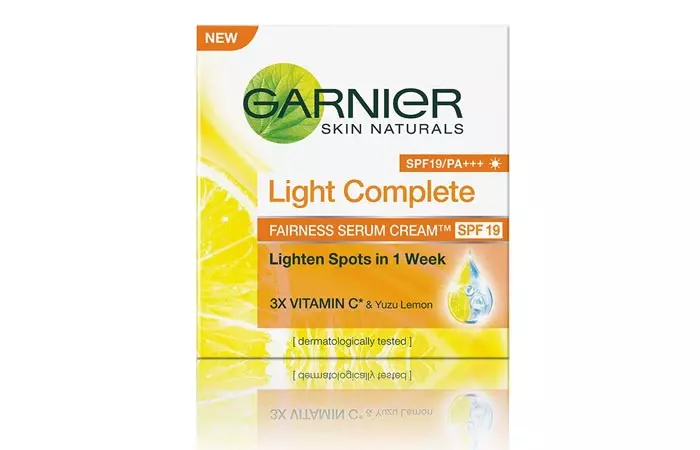 Garnier Skin Naturals Light Complete Serum Cream