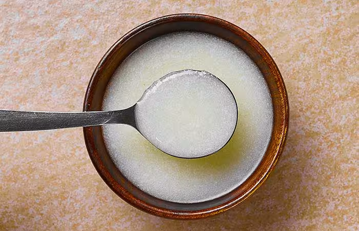 Vajan badhane ke liye Ghee and Chini