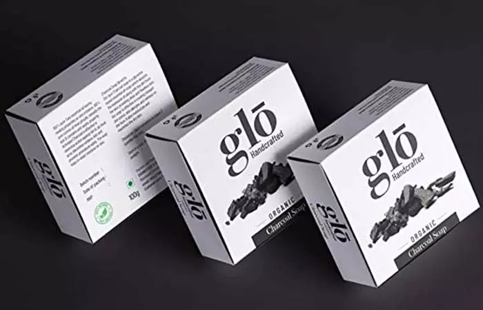 Glow Handcrafted Organic Charcoal Soap