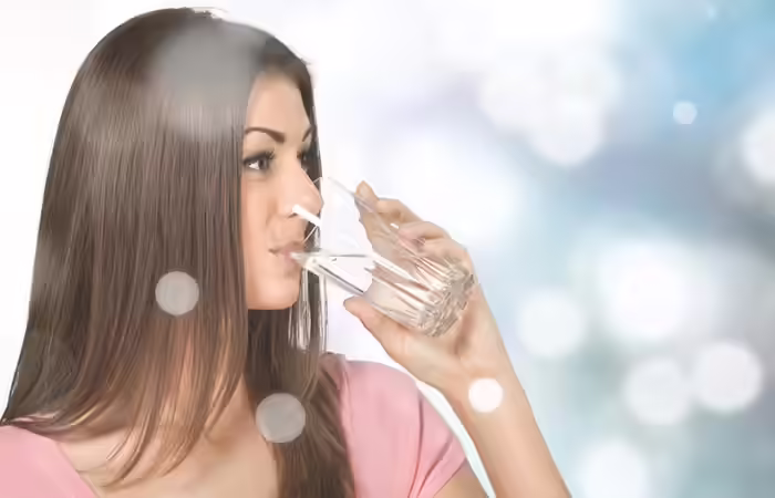 Hair Benefits of Water in Hindi