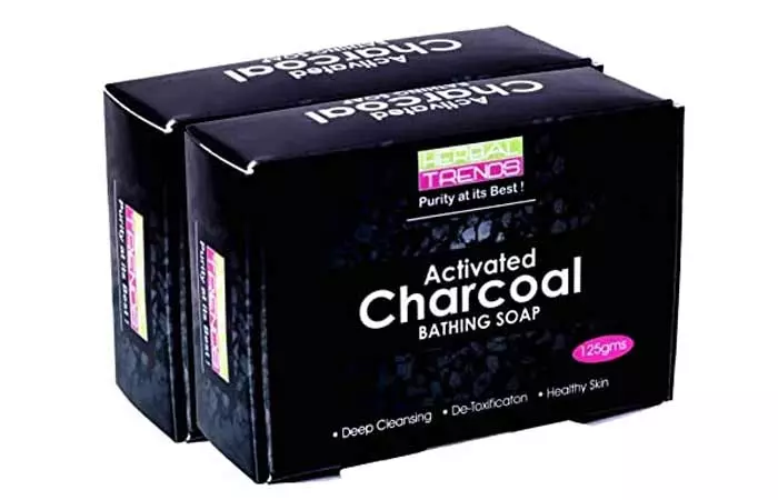 Herbal Trends Activated Charcoal Bathing Soap