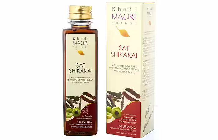 Khadi Mauri Herbal Shikakai Sat Shampoo
