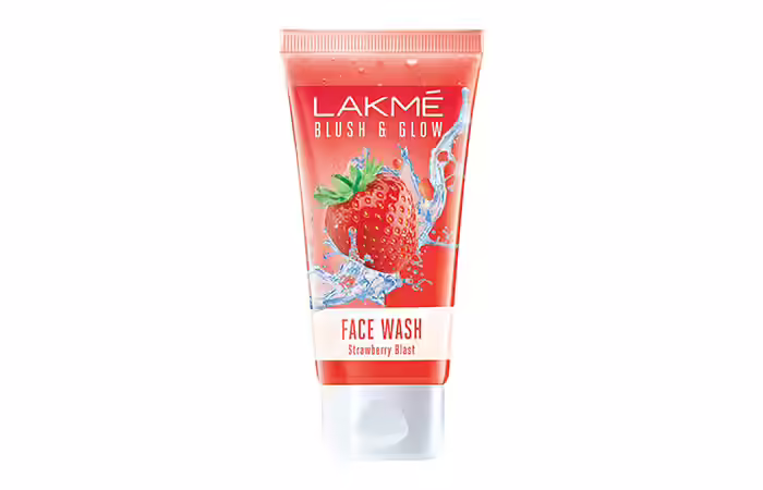 Lakme Blush & Glow Strawberry Gel Face Wash