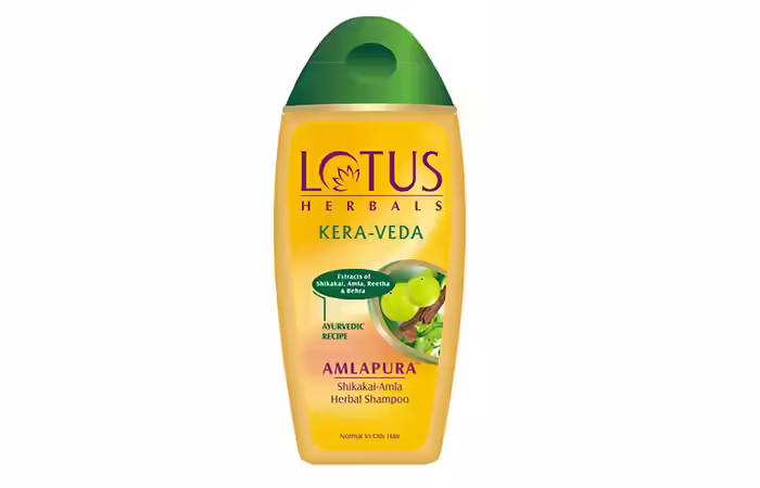 Lotus Herbal Amalapura Shikakai Amla Herbal Shampoo