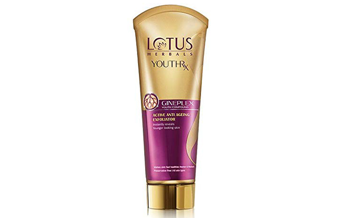 Lotus Herbals Youth Rx Active Anti-Ageing Exfoliator