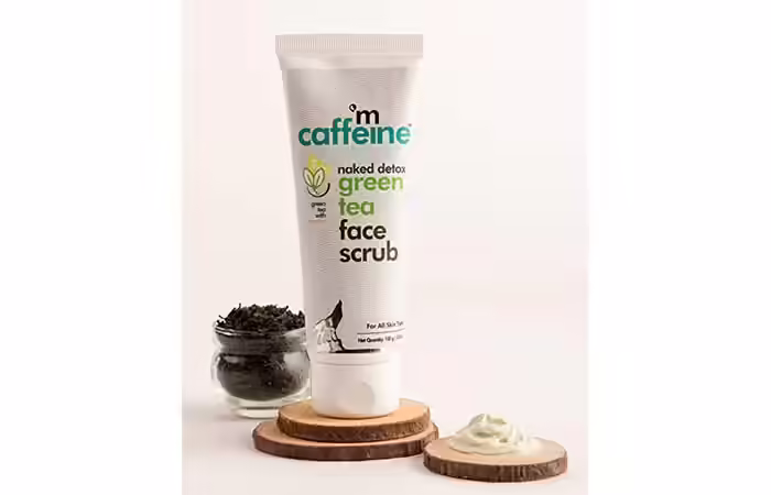 M Caffeine Naked Detox Green Tea Face Scrub