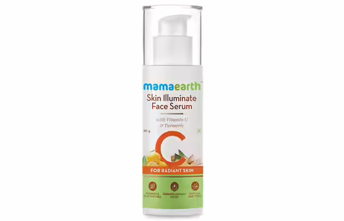 Mamaarth Skin Illuminate Vitamin-C Face Serum for Radiant Skin