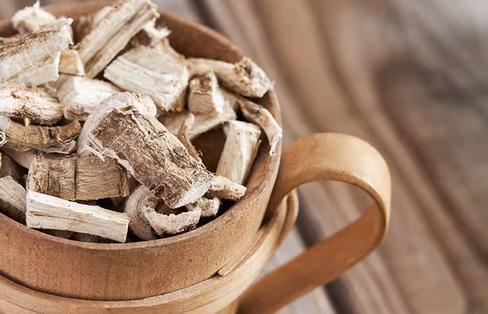 Marshmallow roots for DIY hair detangler