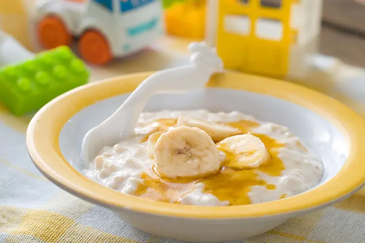 Milk and honey porridge