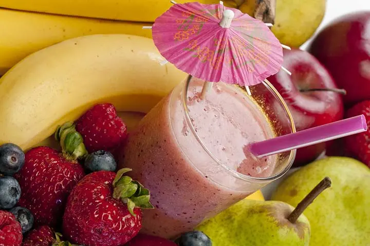  Mix Fruit Milkshake