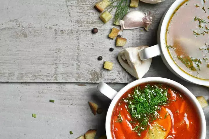 Mushroom and Tomato Soup