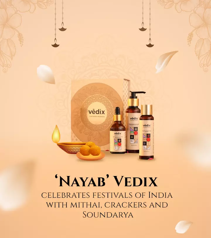 ‘Nayab’ Vedix celebrates festivals of India with mithai, crackers and Soundarya_image