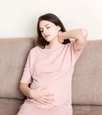 प्रेगनेंसी के दौरान गर्दन में दर्द होना: कारण, घरेलू इलाज व व्यायाम  | Neck Pain During Pregnancy In Hindi_image