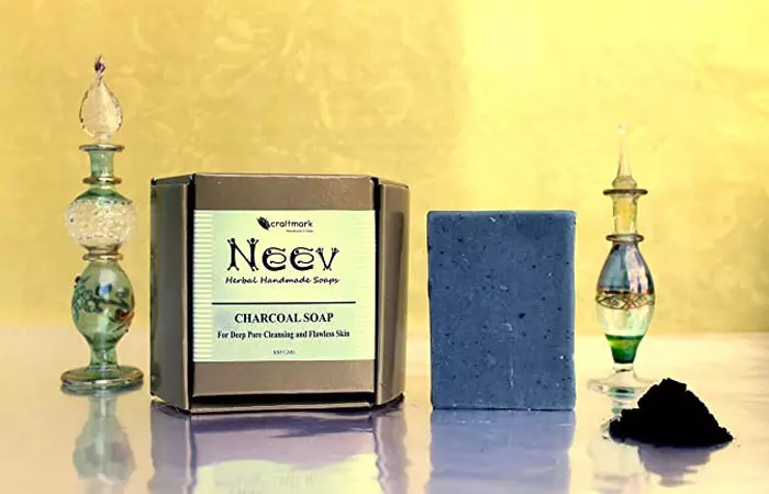 Nive Herbal Handmade Soap Charcoal Soap