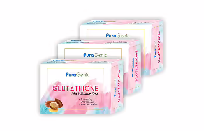 Puregenic Skin Whitening Bath Soap