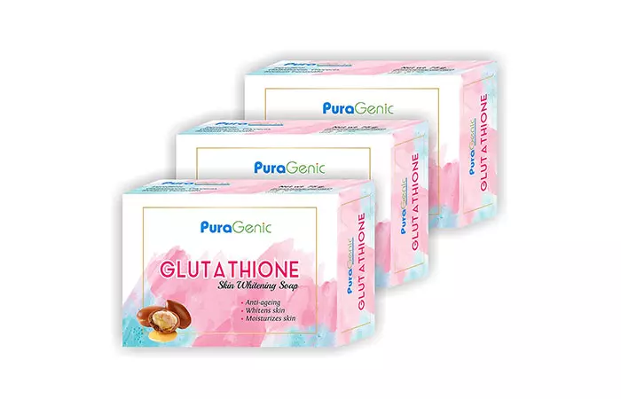 Puregenic Skin Whitening Bath Soap