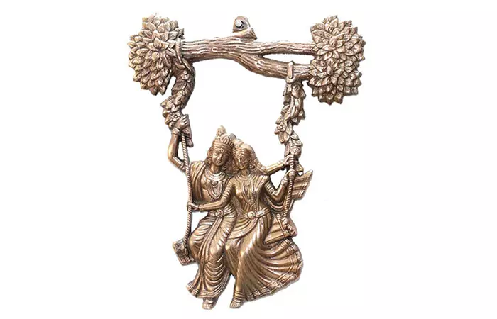 Radha Krishna Decorative Wall Hanging