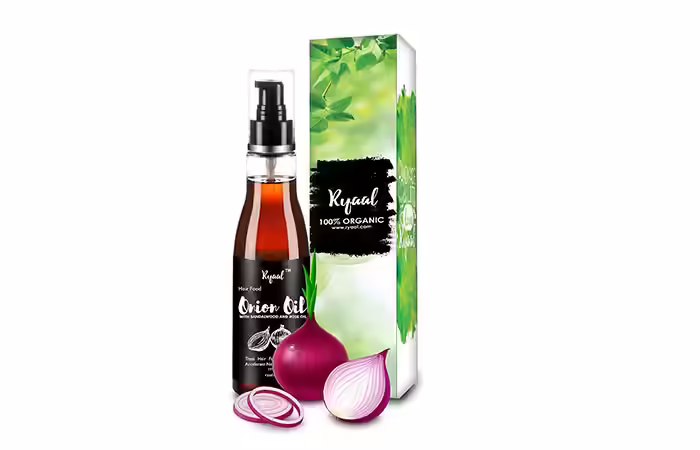 Real Hair Food Onion Hair Oil