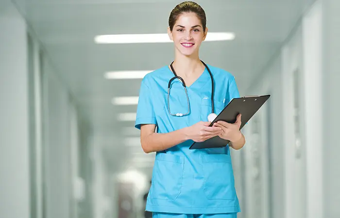 Registered nurses are one of the jobs dominated by women