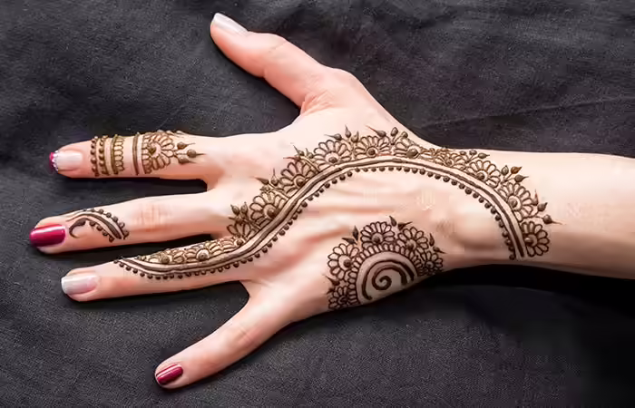 Ring Finger Mehndi Design Ring Finger Mehndi Design in Hindi