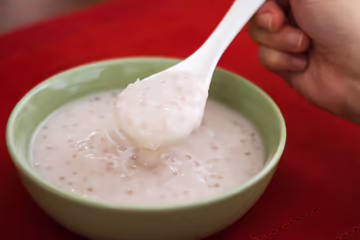 Sago porridge