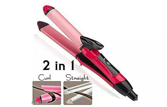 Tekicon 2 in 1 hair straightener