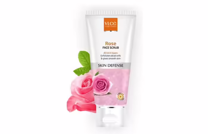 VLCC Rose Face Scrub