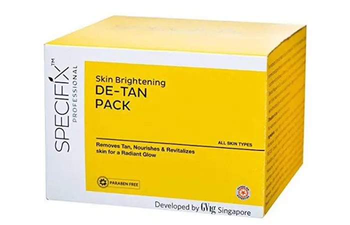  VLCC Specific Skin Brightening D-Tan Pack