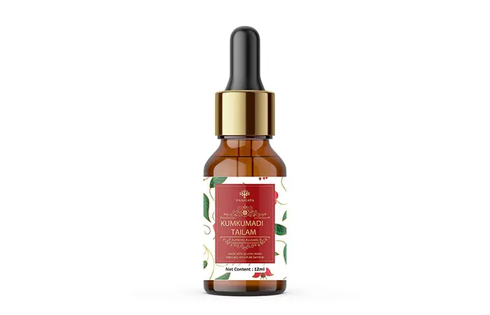 Vanalaya Kumkumadi Telam for Skin Lightening, Anti-Aging, Night Serum