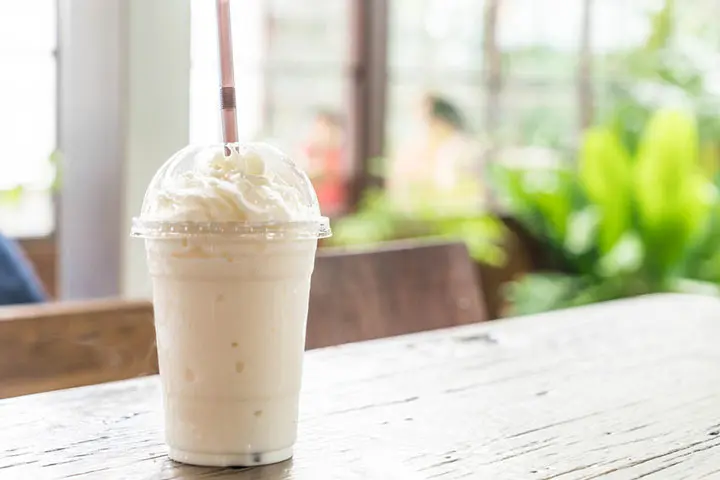  Vanilla milkshake