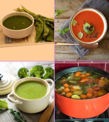 बच्चों के लिए 15 वेजिटेबल सूप रेसिपी | Vegetable Soup Recipe In Hindi, For Kids_image